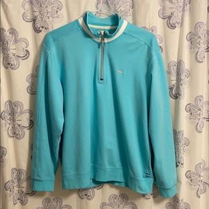 Tommy Bahama half zip up pullover sweatshirt